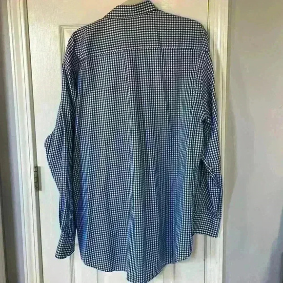 Distressed Peter Millar button down shirt. XXL - Picture 6 of 7